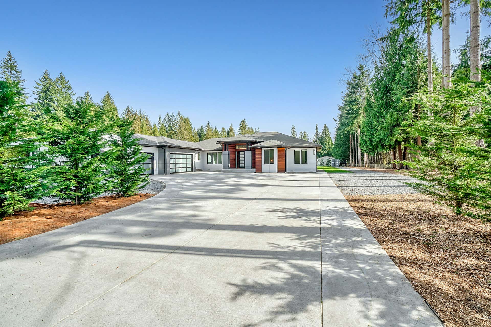 Concrete work at a property in Atherton, California